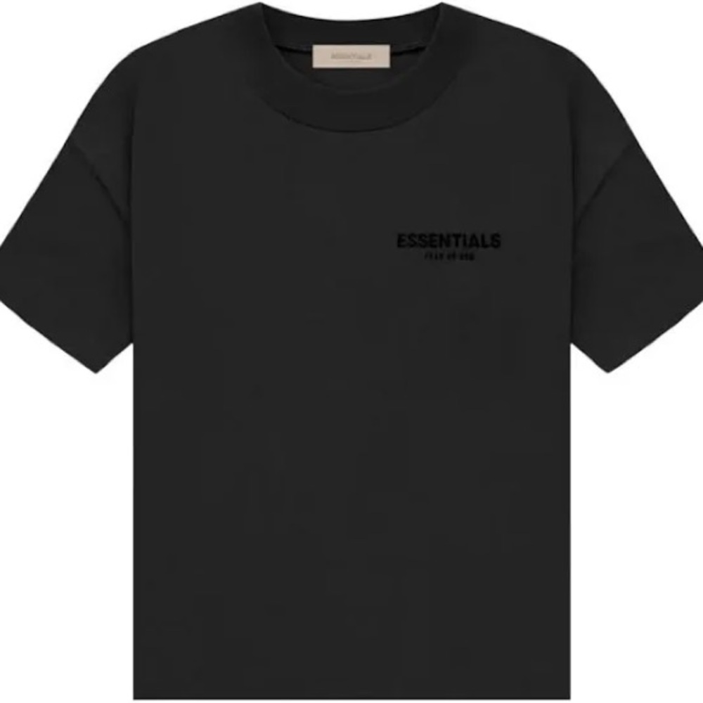 Fear of God Essentials Stretch Limo Black Tee Brand New Size Large(oversized)